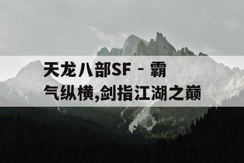 天龙八部SF - 霸气纵横,剑指江湖之巅