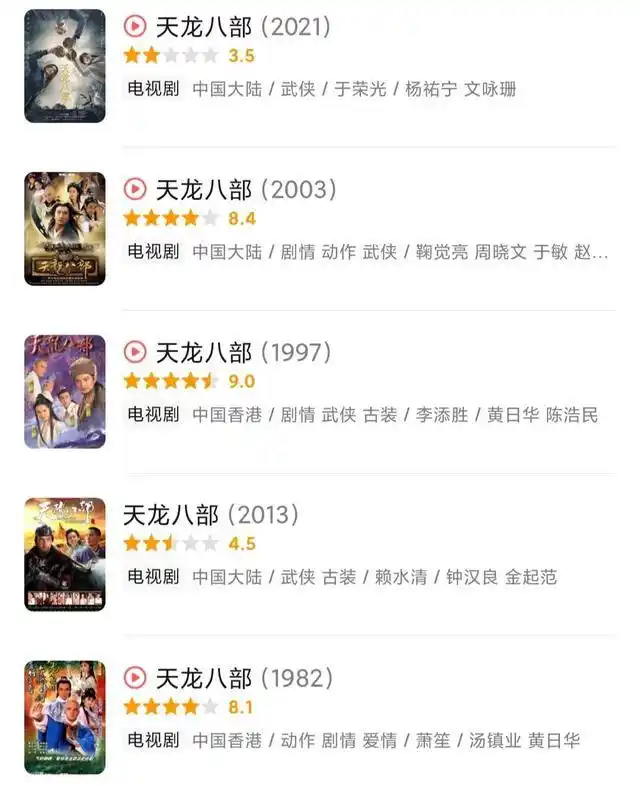 天龙八部__ 金庸天龙八部版本对比 