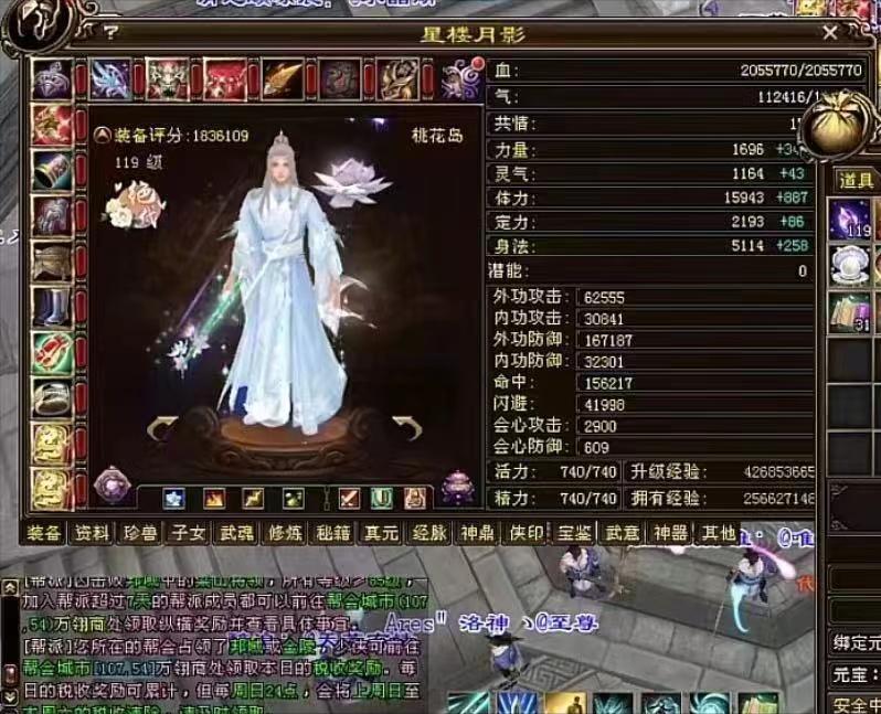 天龙全服第一人装备分析_星楼月影真·天龙天花板_天龙八部游戏