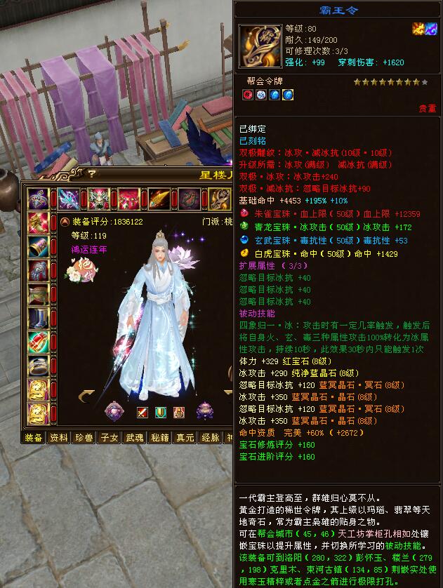 天龙八部游戏_天龙全服第一人装备分析_星楼月影真·天龙天花板
