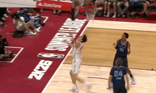 _狂轰31分！NBA新科状元打疯了，杨瀚森10+5+3，炸裂隔扣+补扣_狂轰31分！NBA新科状元打疯了，杨瀚森10+5+3，炸裂隔扣+补扣